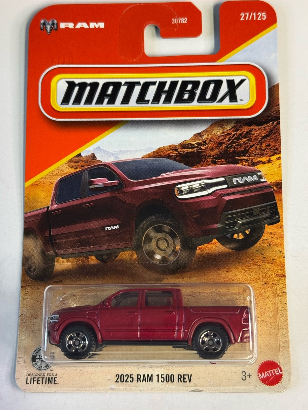 Matchbox 2025 RAM 1500 REV 27/125